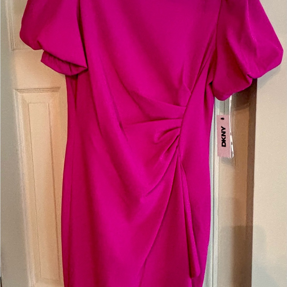 DKNY Women's Pink Dress